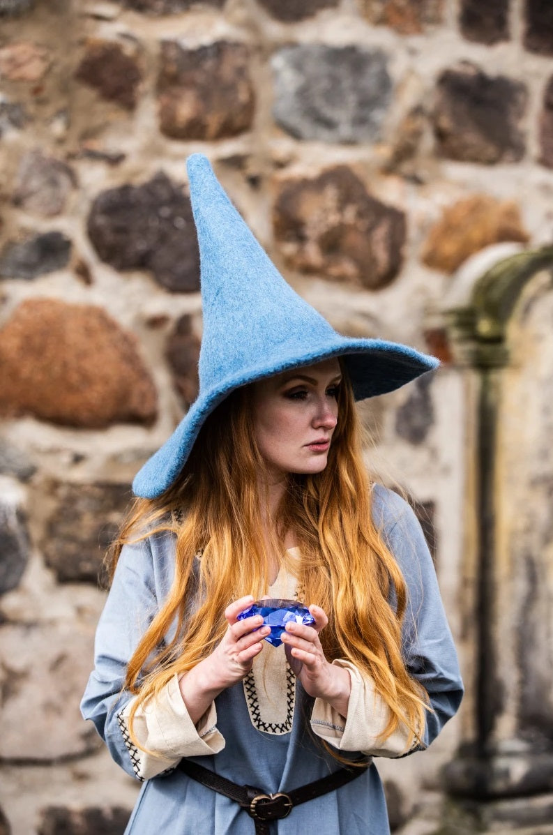 Hat, Witch or Wizard Agata Light Blue