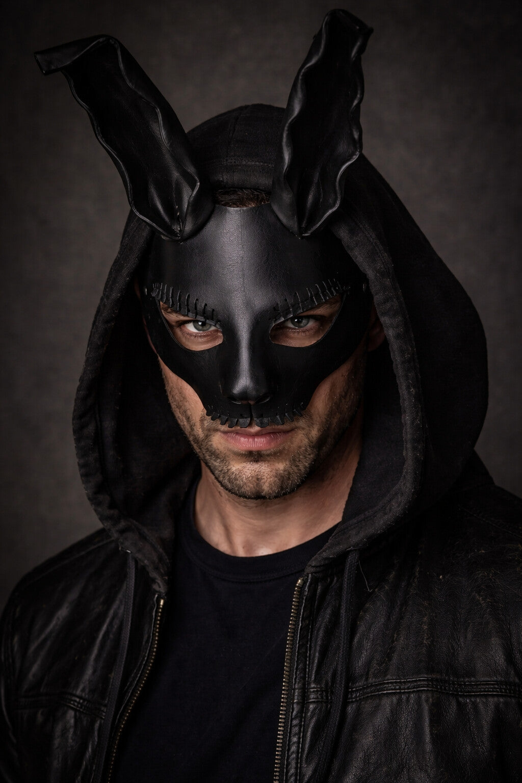 Leather Mask, Bad Rabbit Black