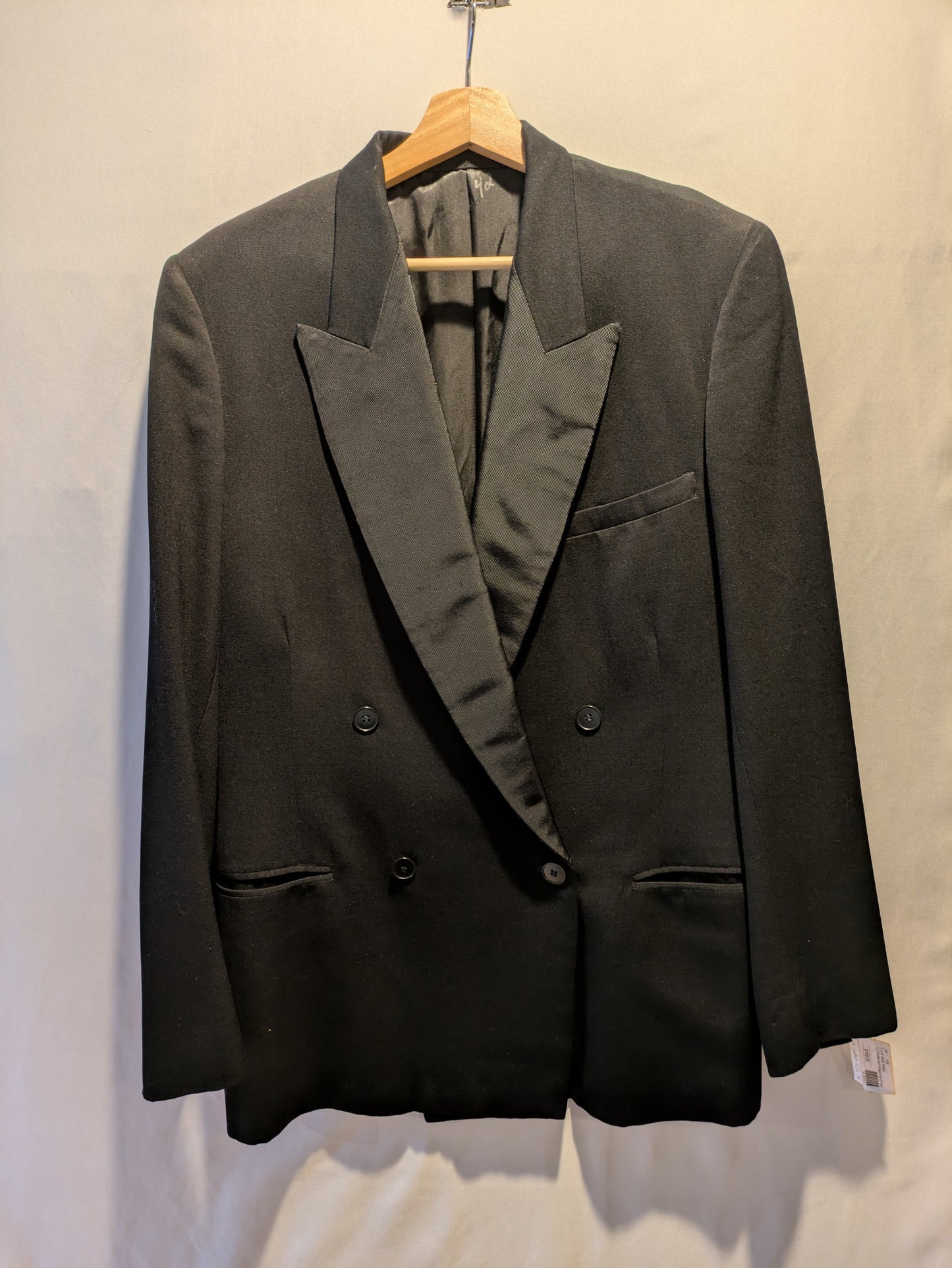 Jacket, Tux Black Vintage 42l