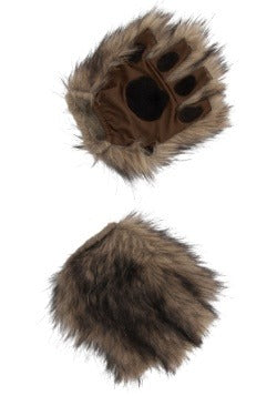Fingerless Paws, Squirrel-Brown