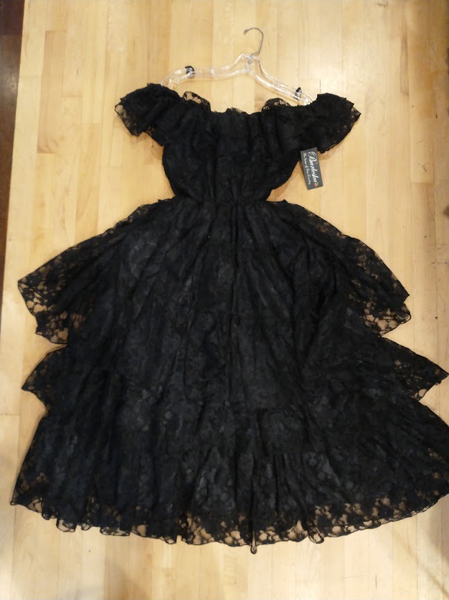 Dress, Off Shoulder Lace X-Large