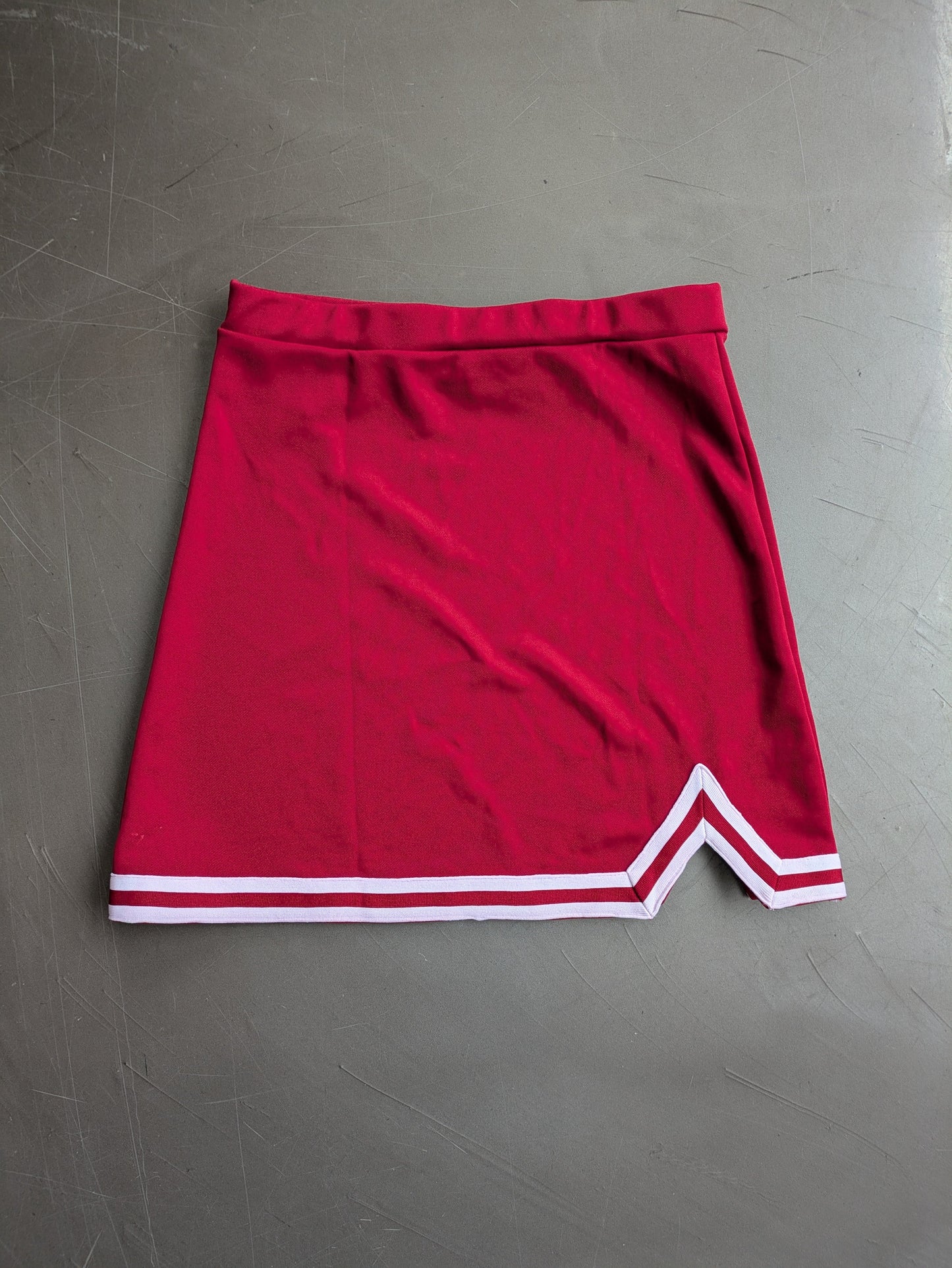 Skirt, Cheer Used Red White