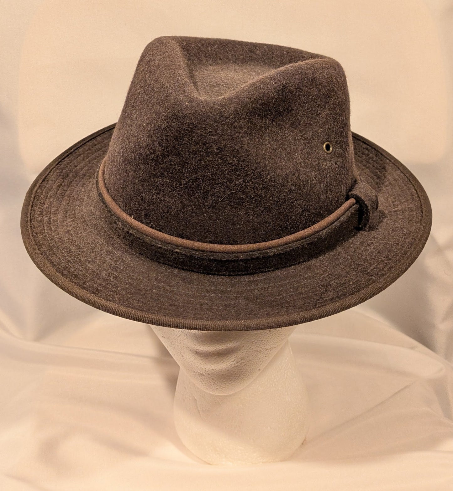 Hat, Fedora Used Brown 2