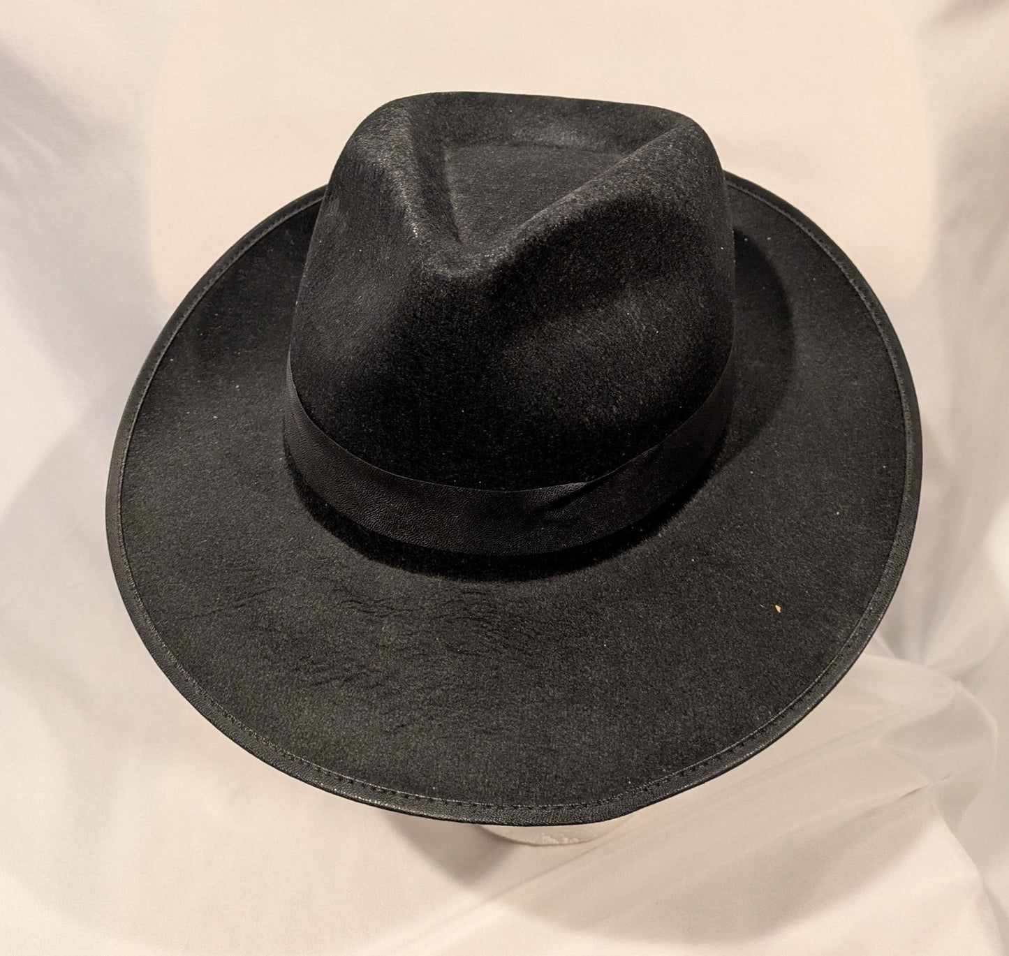Hat, Fedora Used Black 3