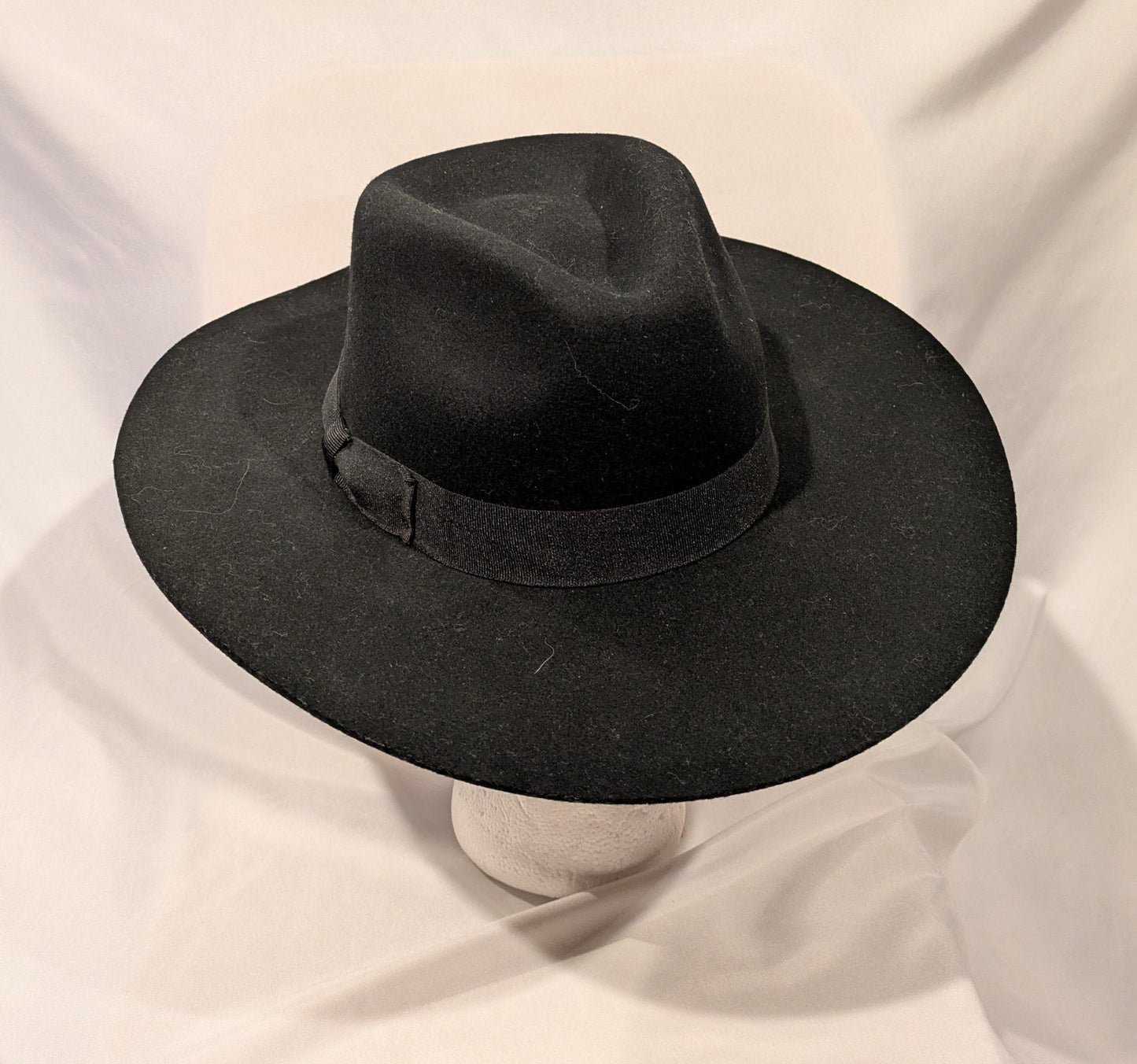 Hat, Fedora Used Black 5