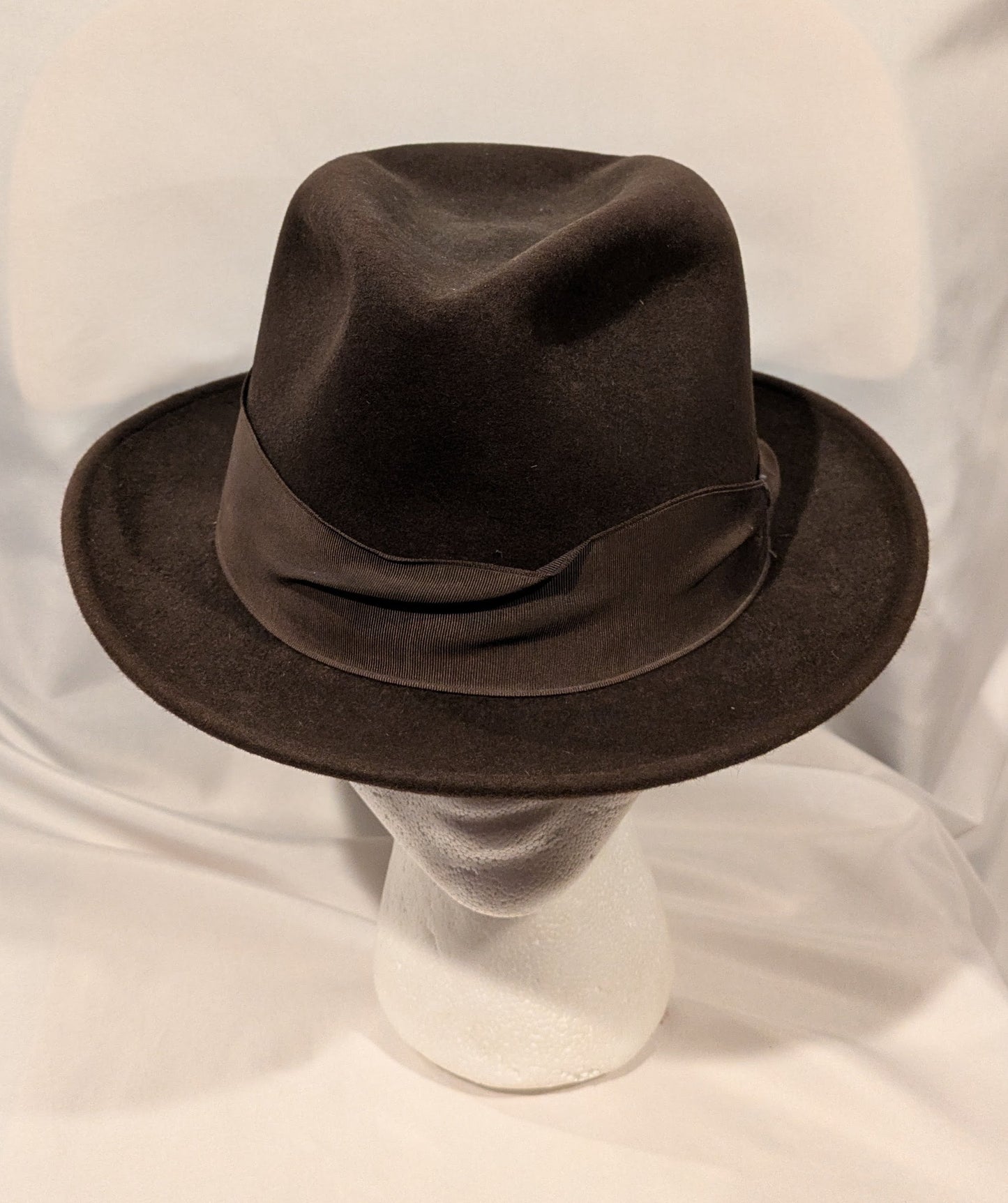 Hat, Fedora Vintage Brown