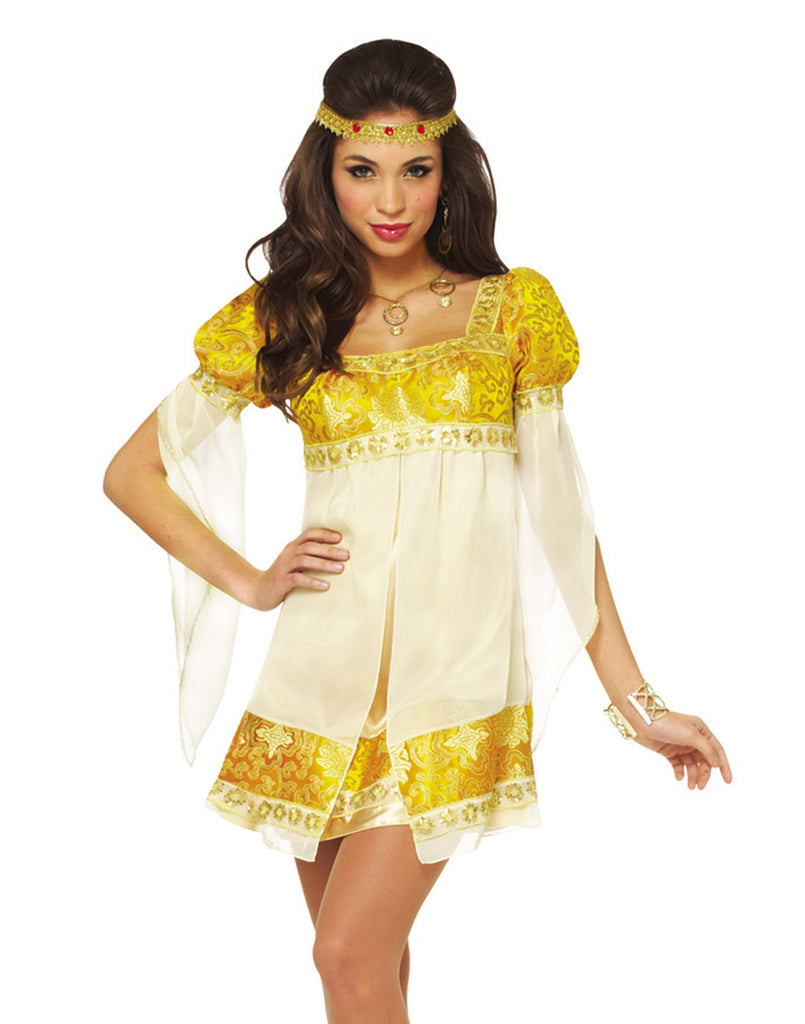 Dress, Renaissance Princess Gold