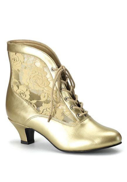 Victorian Short Boot Dame, 80s- : 6 womens