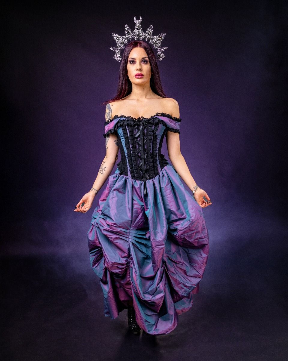 Dress, Showgirl Ballgown, Medium A Masquerade Costume Dress, Showgirl Ballgown, Medium A Masquerade Costume