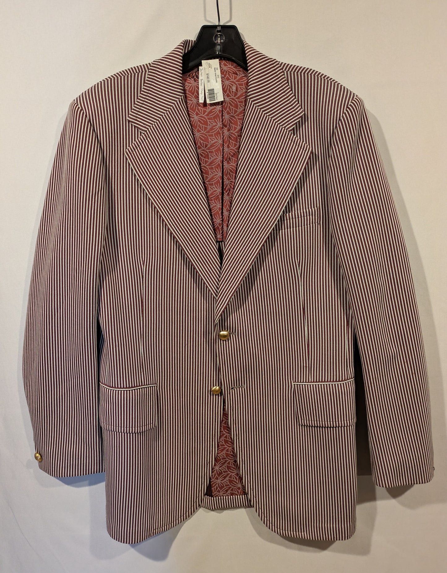 Jacket, Barber Shop Used 40"