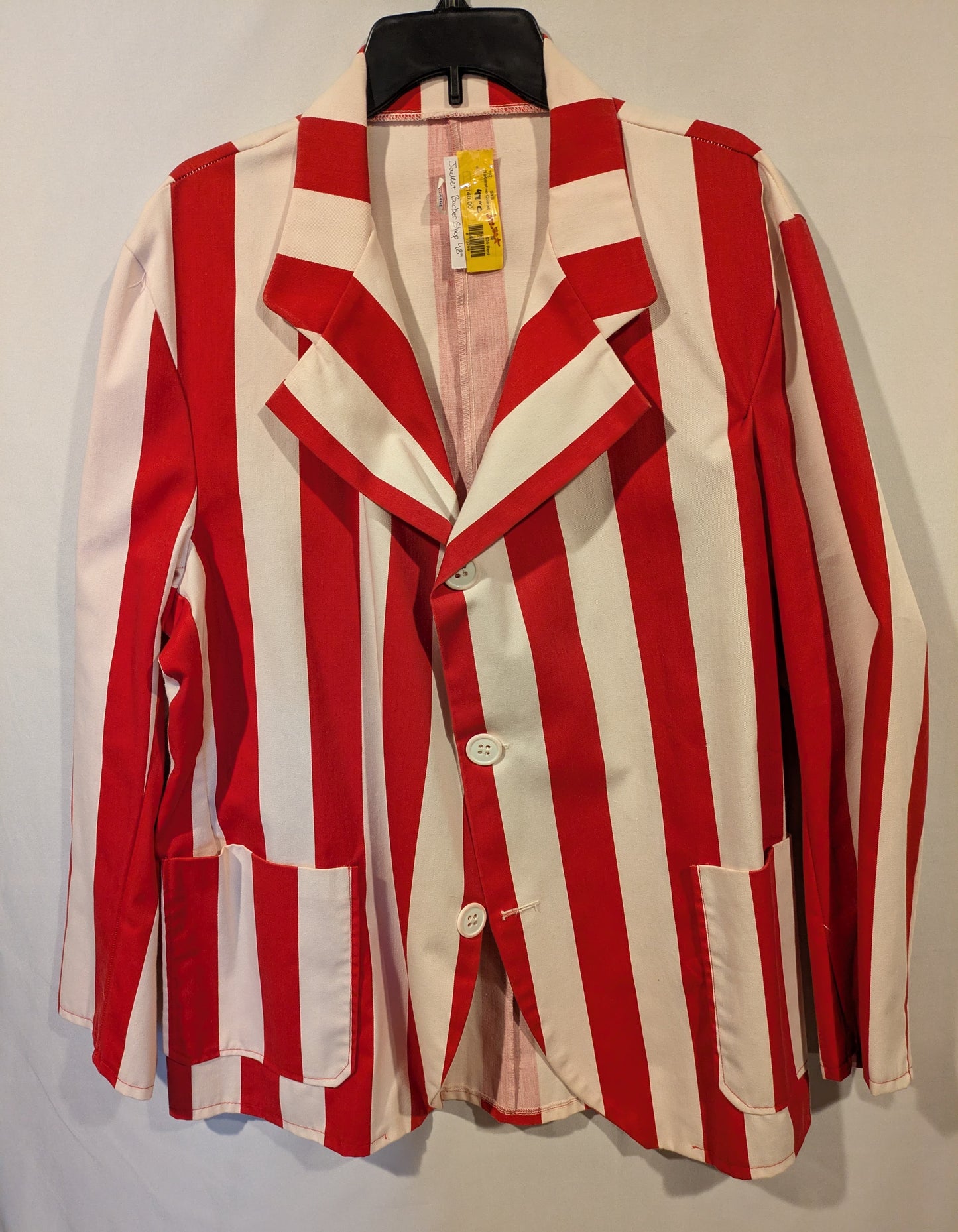 Jacket, Barber Shop Vintage 48"