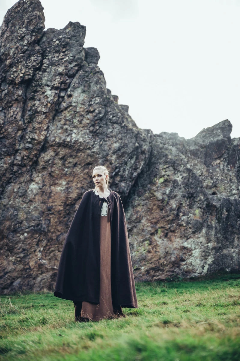 Cape, Wool Kuno Brown