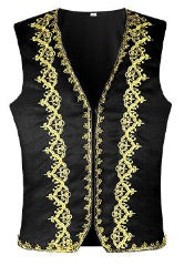 Vest, European Gold Trim