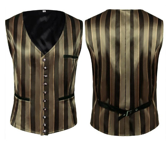 Vest, Gatsby Stripes