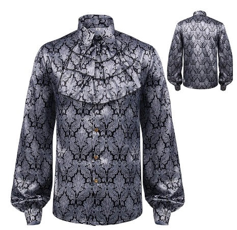 Shirt, Elegant Damask Formalwear