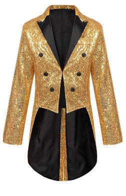 Tailcoat, Gold Sequin Columbia