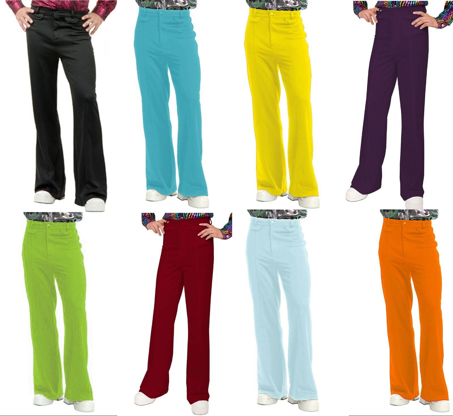 70s Pants, Disco Flight- : 38 waist, PURPLE