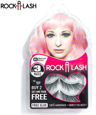 Eyelashes, Rock-A-Lash Whiplash Attack 3 Pairs