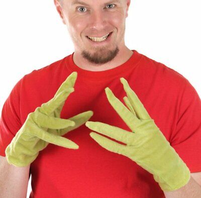 Grinch Gloves-green