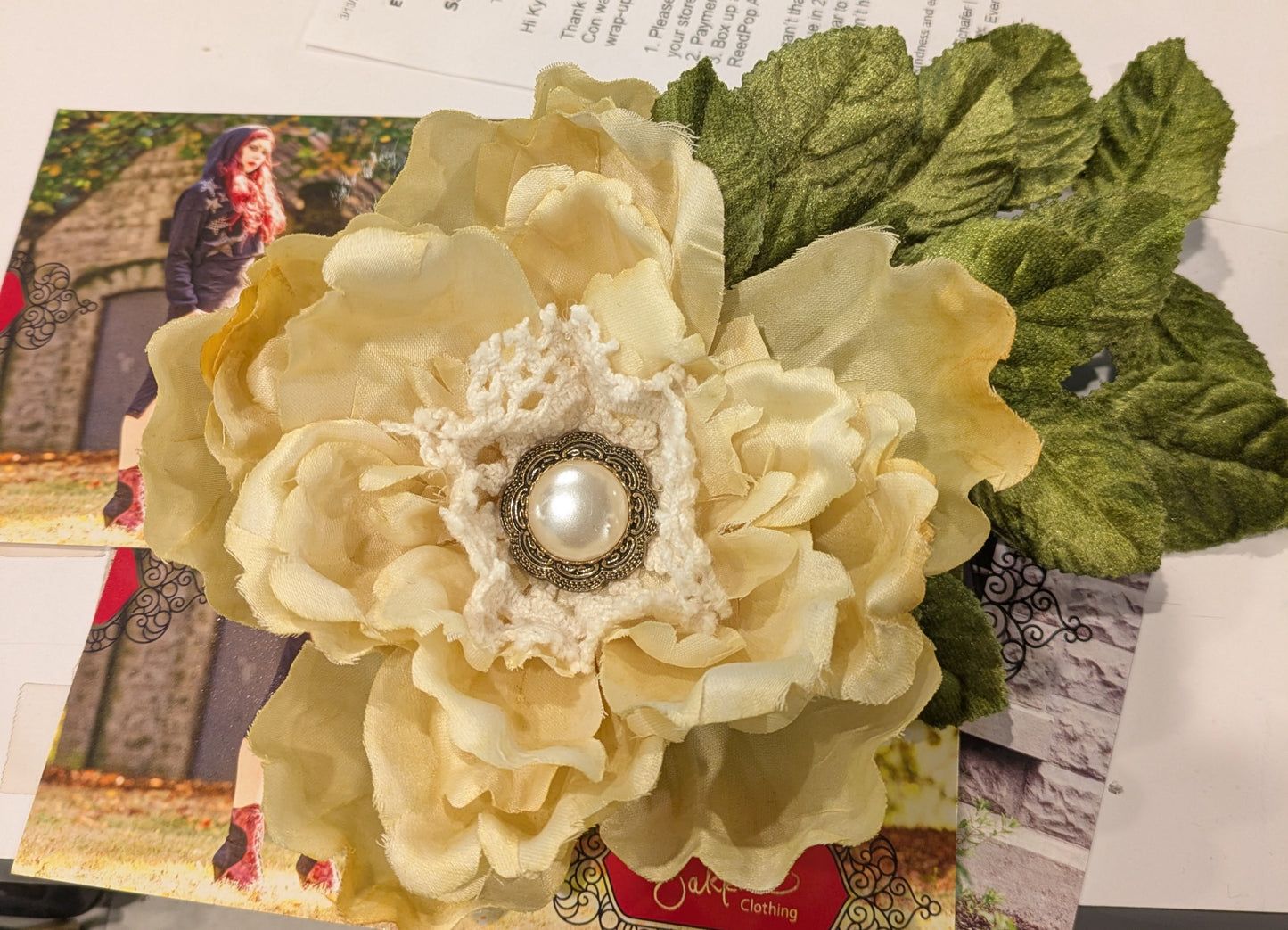 Fascinator, Victorian Flower