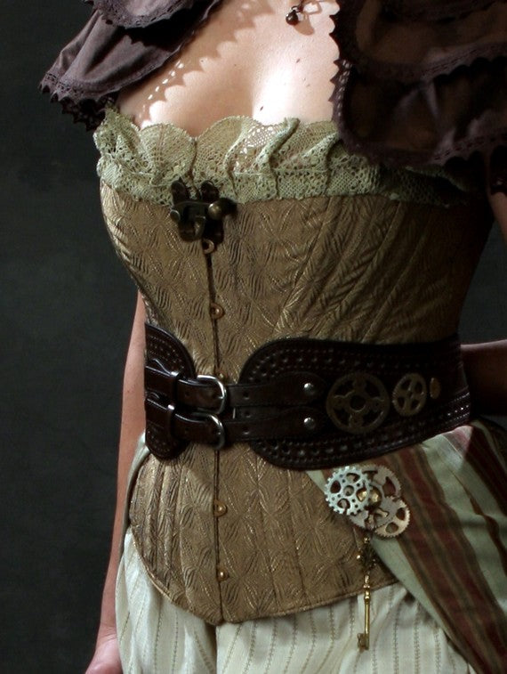 Steampunk Time Traveler Costume 4pc