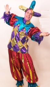 Jester Mardi Gras 3 pcs- : XL