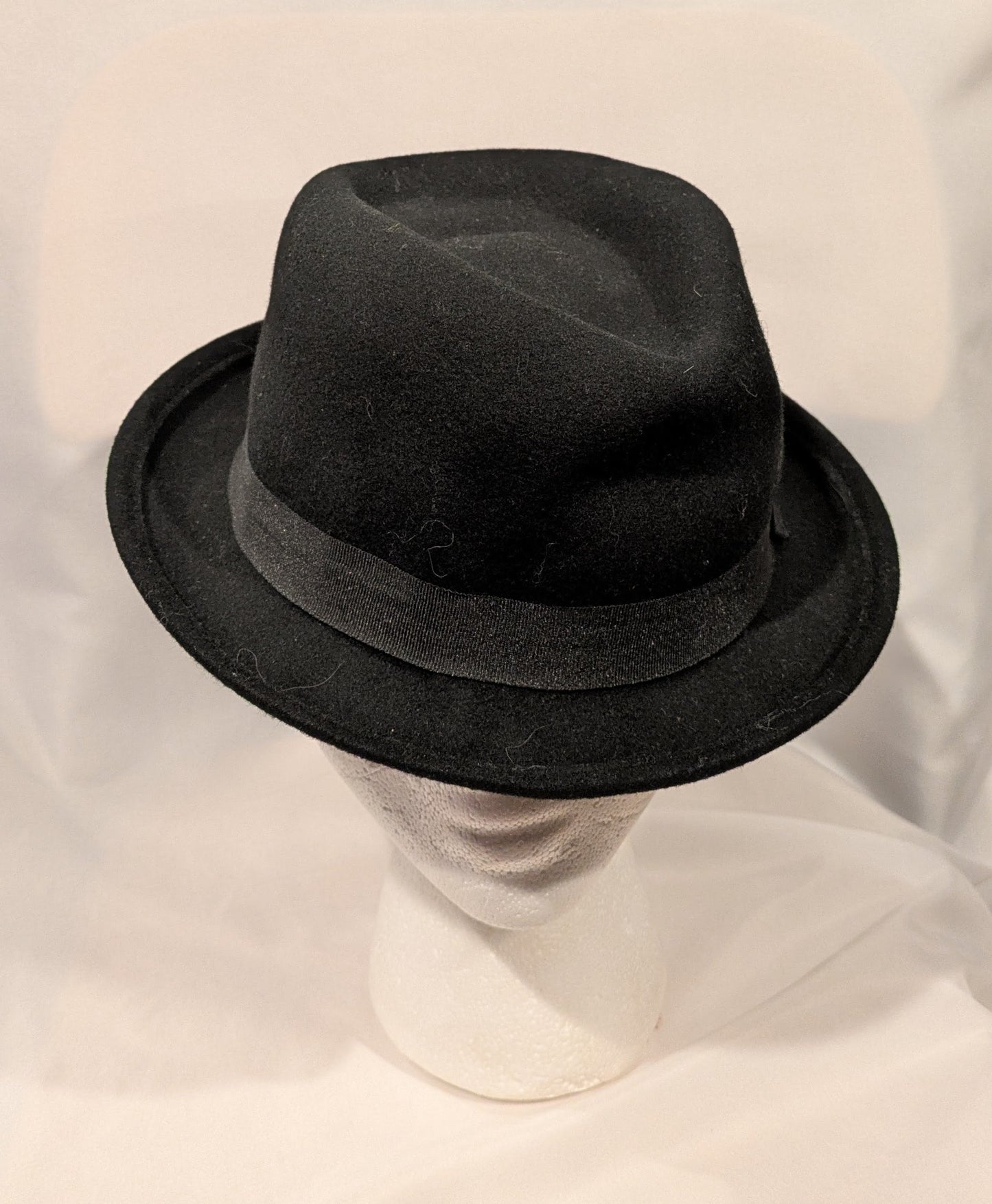 Hat, Trilby Used Black