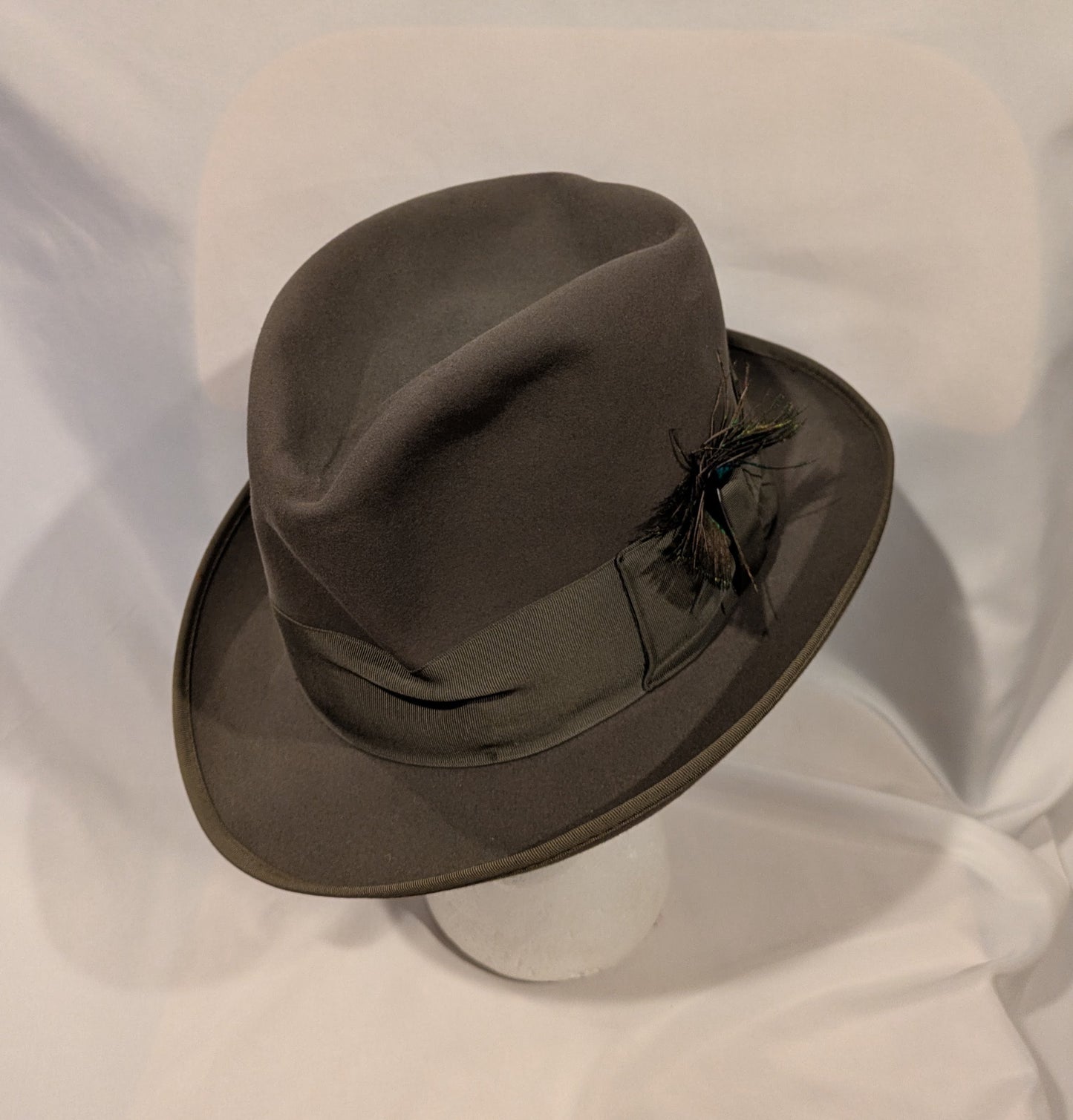 Hat, Trilby Vintage Grey
