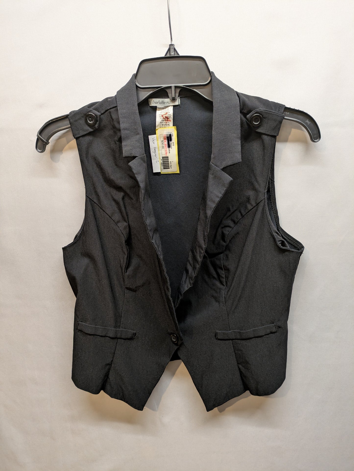 Vest, Used Cropped Gangster L