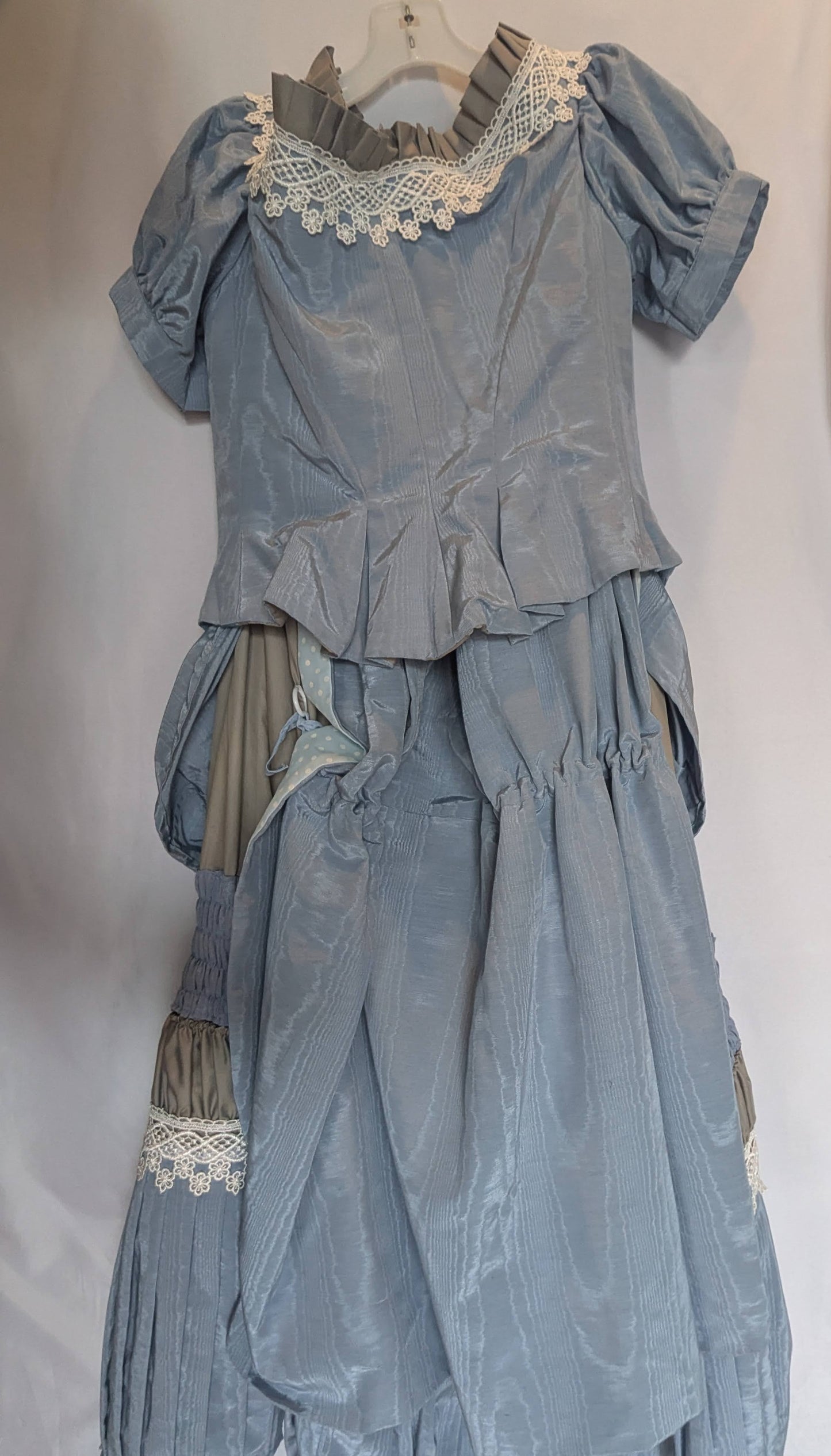Dress, Victorian 3pc Sky Blue