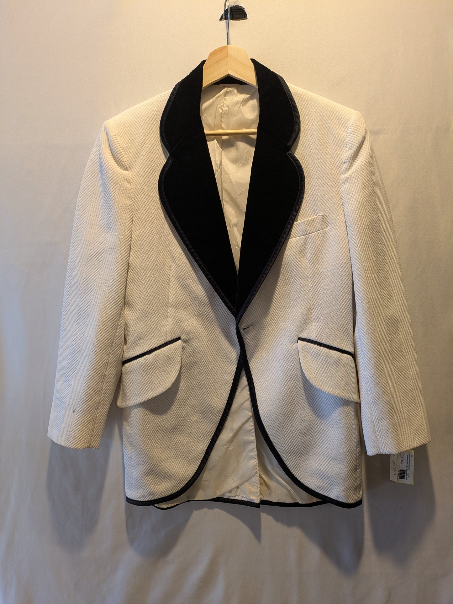 Jacket, Tux White Vintage 38s
