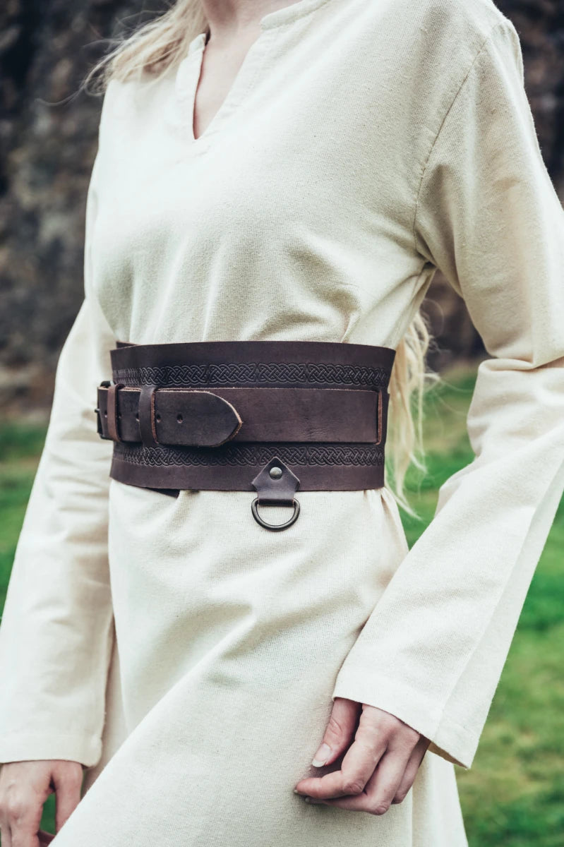 Belt, Ingrid Dark Brown 100cm