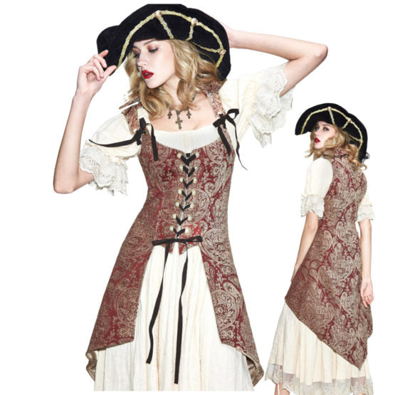 Bodice with Peplum- : Small