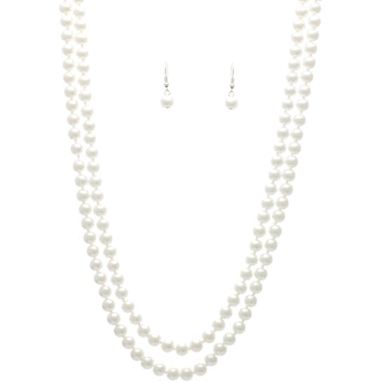 Necklace, Pearl Flapper