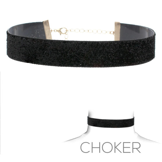 Necklace, Sparkle Choker