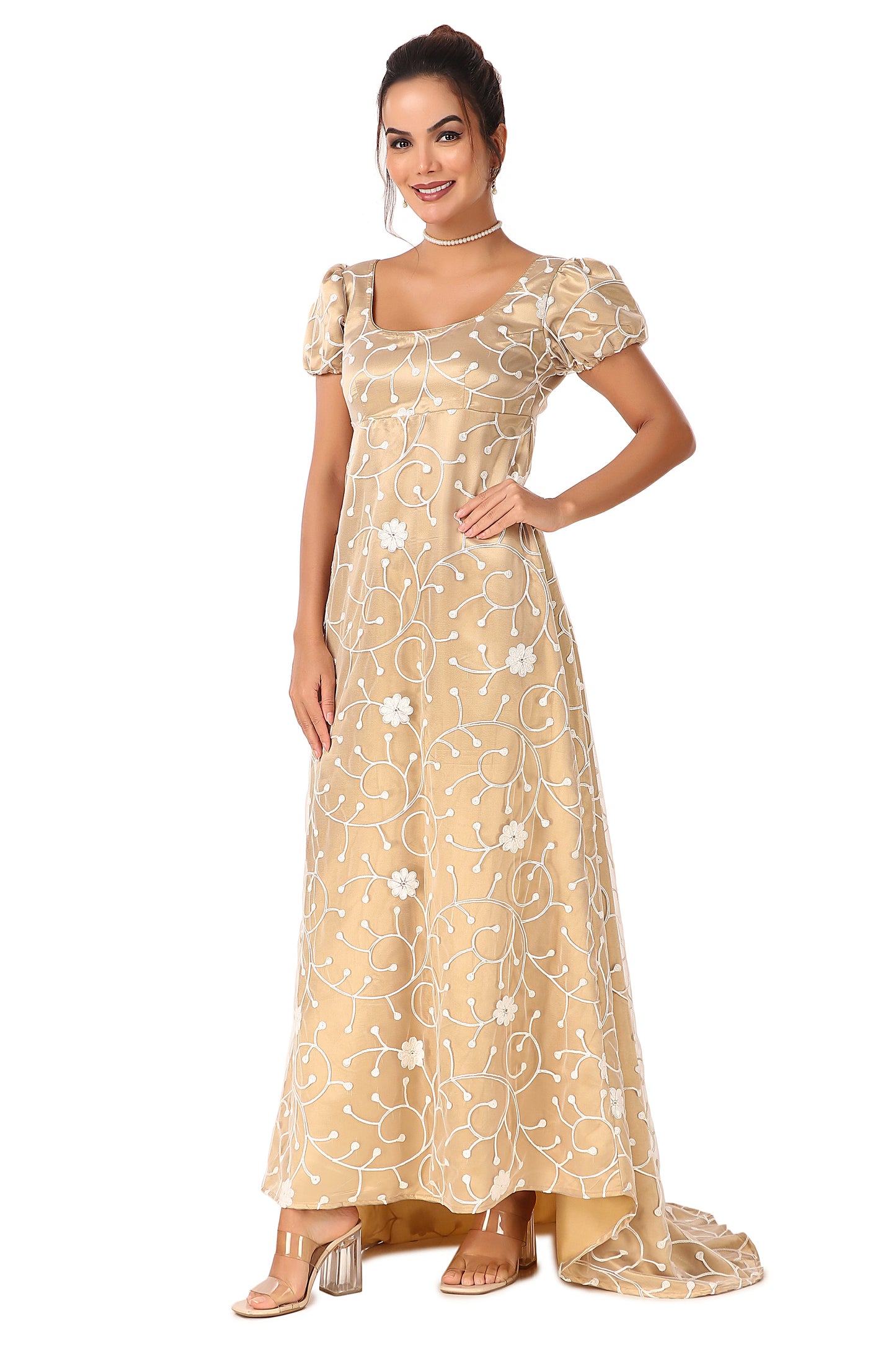 Regency Dress, Daphne High Tea
