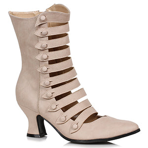 Boots, Victorian Ankle AVA-Nude : 9