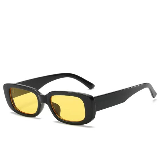 Glasses, Rectangular-black