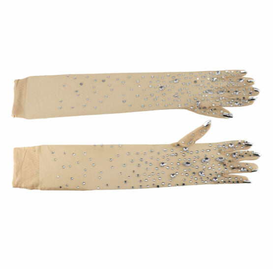 Gloves, Rhinestone Embellished