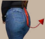 Tail, Devil Shiny Red