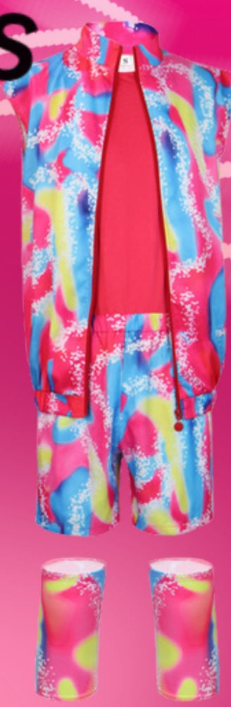 Swimwear, 80's Men's 4pcs