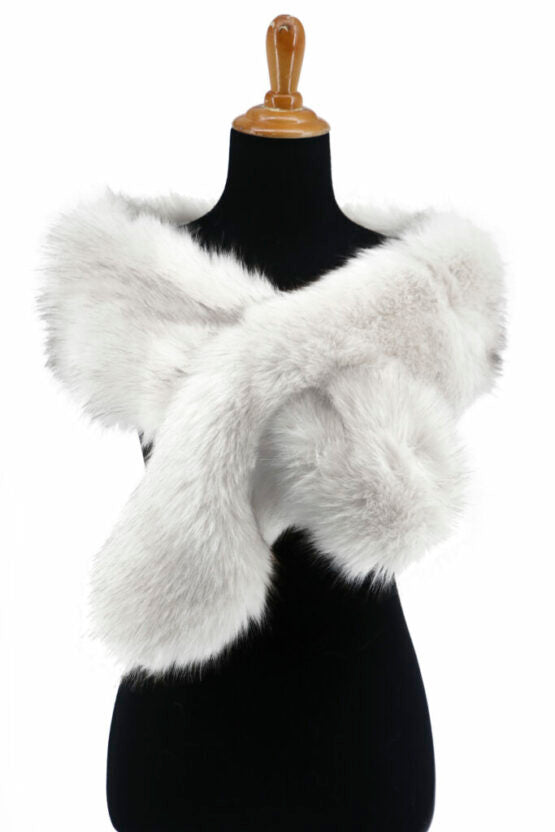 Fur Stole, Economy Ivory