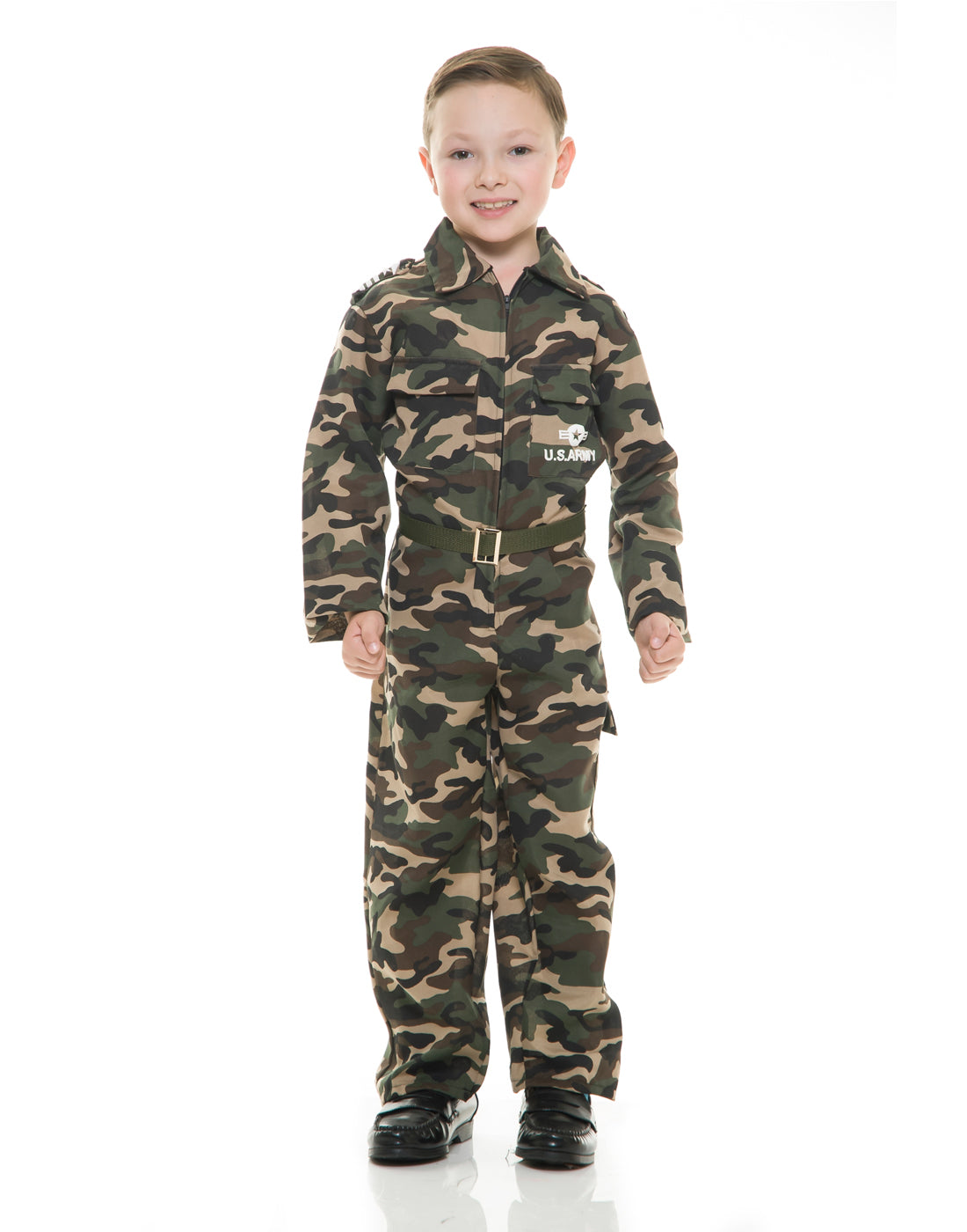 Army Jumpsuit-  : XL 12-14