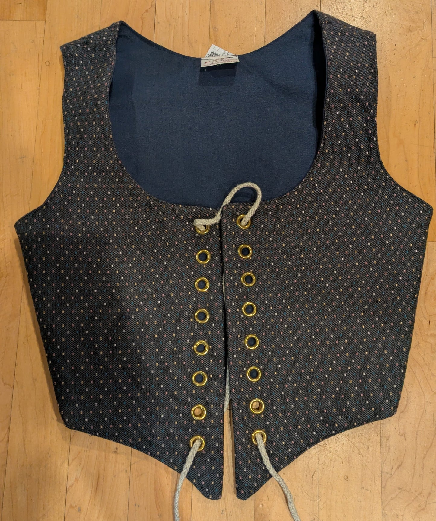 Bodice, Grey Spots sz 6