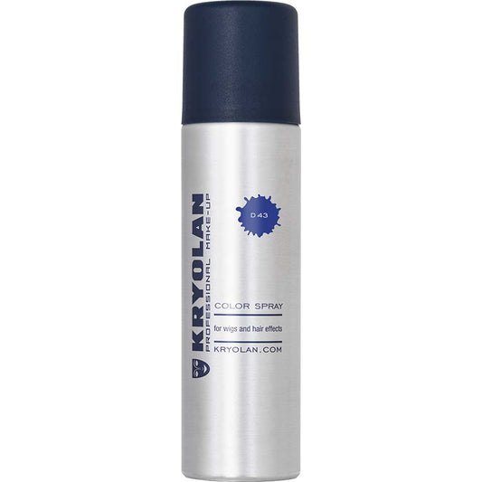 Hair Color, Spray 3.5 oz Dark Blue