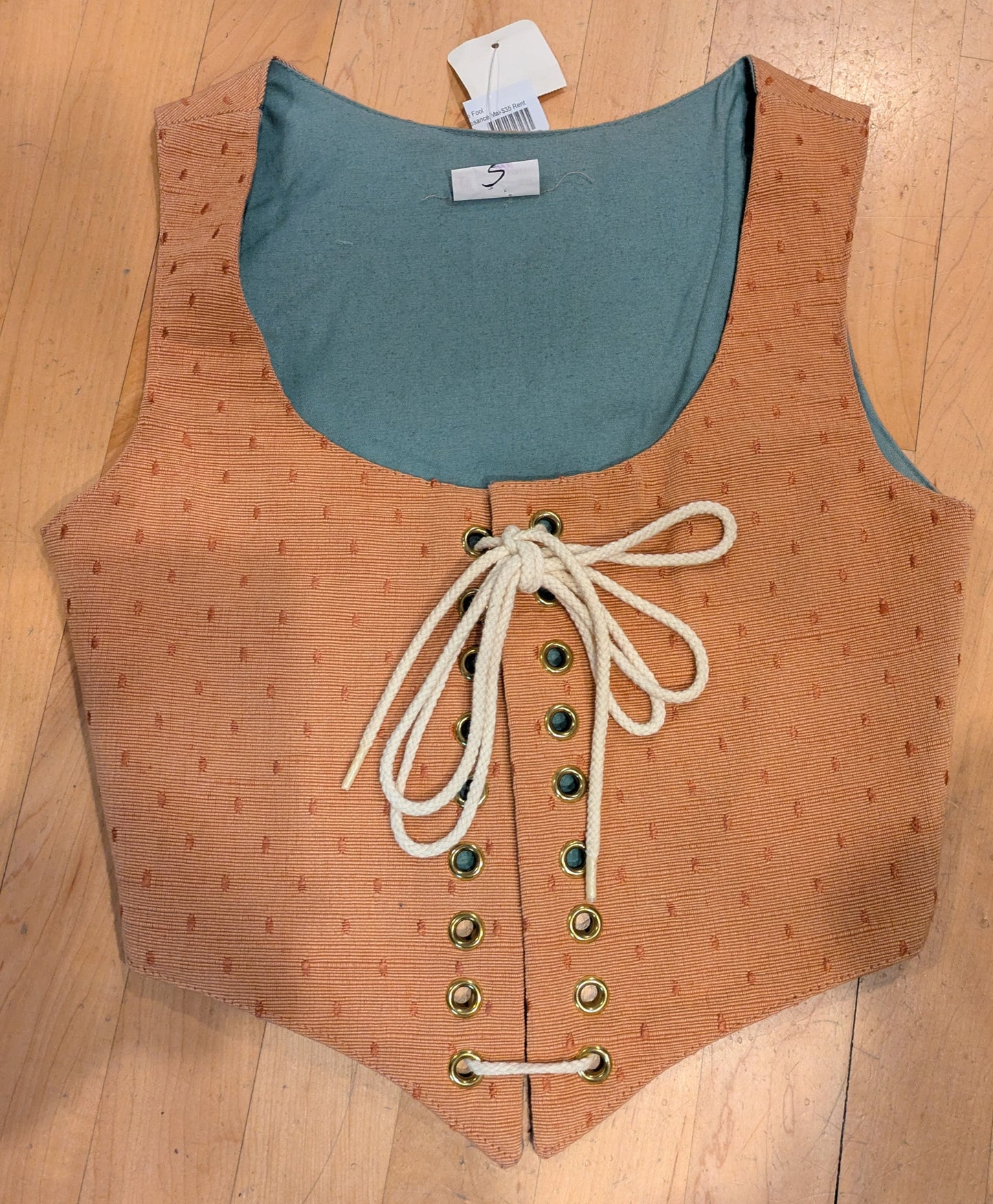 Bodice, Peach Speckles sz 6