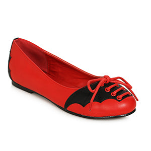 Flats, Bat Wing Batty RED 9