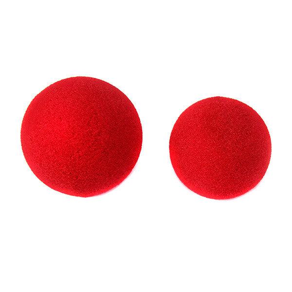 Nose, Foam Clown-Red : 2"