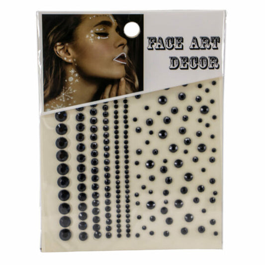 Face Jewels, Stickers-Black