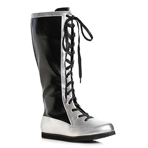 Boot, Macho Black/Silver Medium